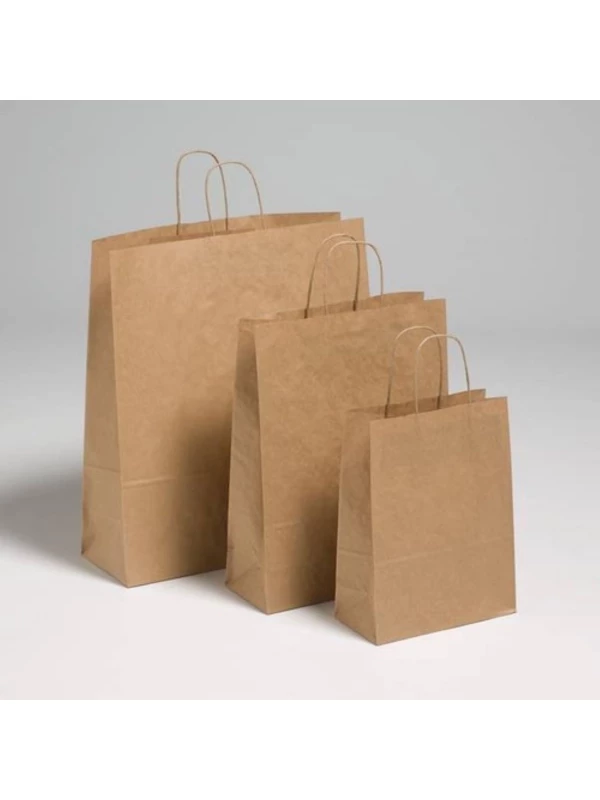 SACOLA PAPEL KRAFT - COM ALÇA